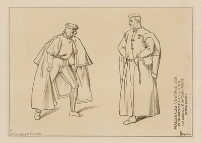 ベネチアの文字、1508 作： Tiziano Vecelli